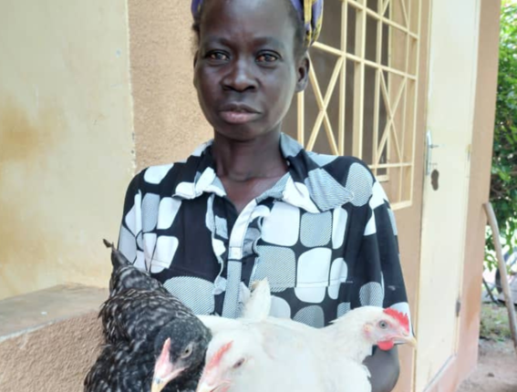 Sister Philomène tells us about the chicken coop project in Burkina Faso